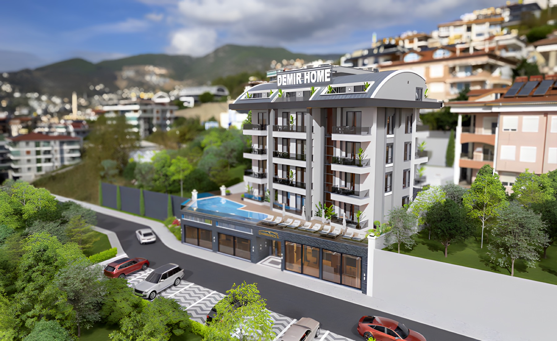 Demir Home Hasbahçe proje mimarisi görseli